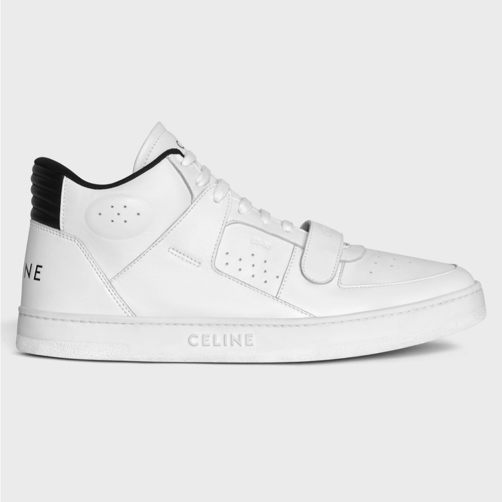 CELINE CT-02 MID SNEAKER OPTIC WHITE SNEAKERS EU 40